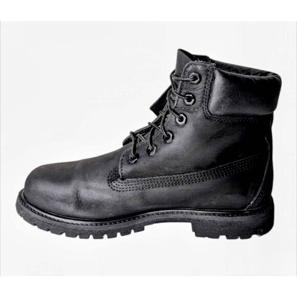 TIMBERLAND 6 Inch Waterproof Boot In Black Size 7.5M - Picture 7 of 9